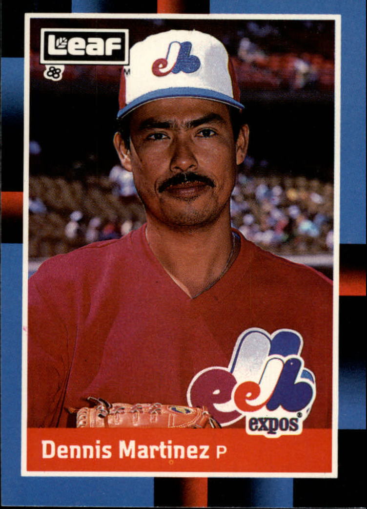 1988 Leaf/Donruss Baseball Cards       262     Dennis Martinez